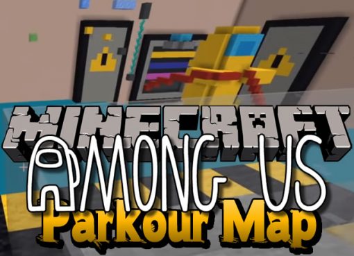 Among Us Parkour Map for Minecraft