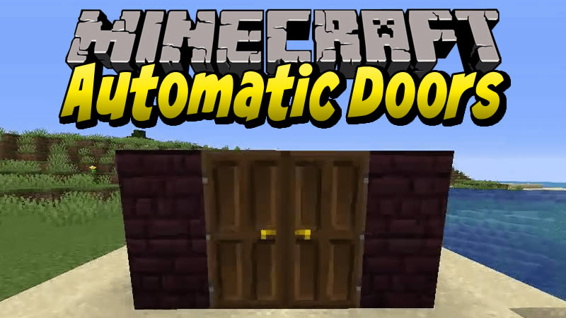 Automatic Doors Mod for Minecraft
