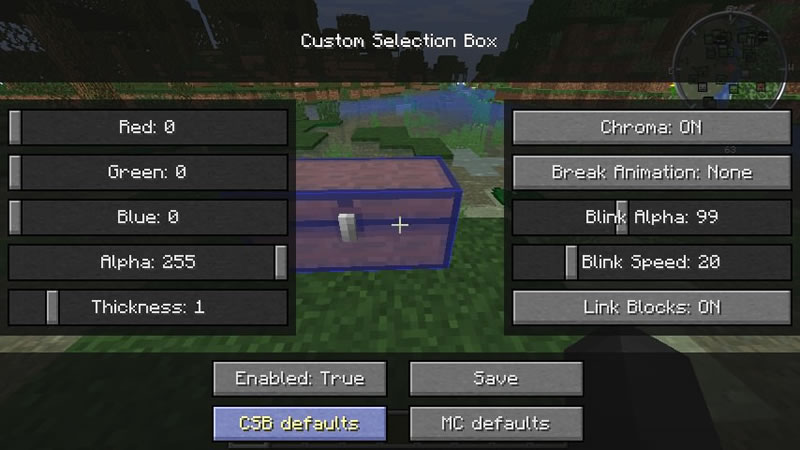 Custom Selection Box Mod Screenshot