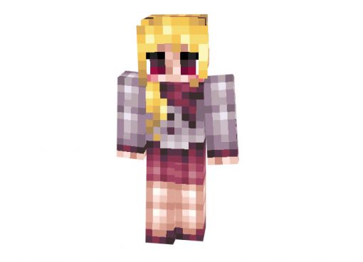 Detailed Winter Girl Minecraft Skin