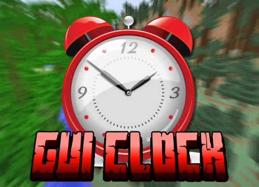 GUI Clock Mod for Minecraft