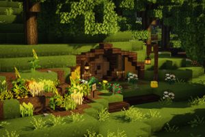 Hobbit House Map for Minecraft