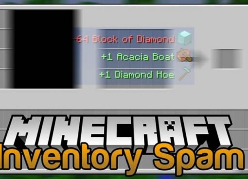 Inventory Spam Mod for Minecraft