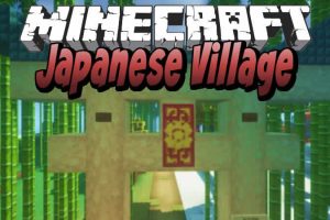 Japanese Village Map for Minecraft