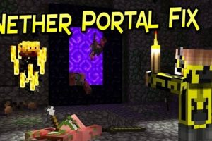 NetherPortalFix Mod for Minecraft