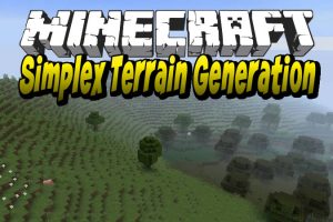 Simplex Terrain Generation Mod for Minecraft