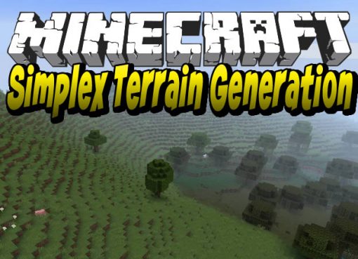 Simplex Terrain Generation Mod for Minecraft