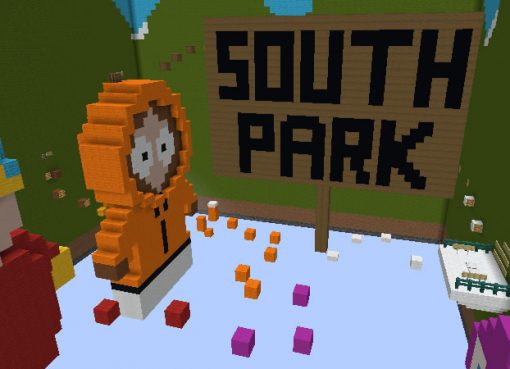 South Parkour Map for Minecraft