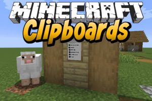 Clipboards Mod for Minecraft