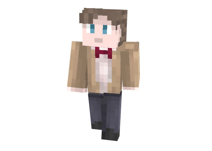 Eleventh Doctor (Doctor Who) Skin for Minecraft