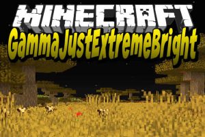 GammaJustExtremeBright (GJEB) Mod for Minecraft