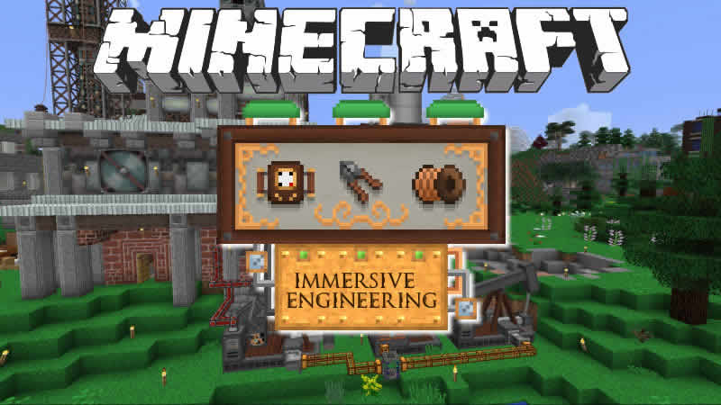 Immersive Engineering Mod for Minecraft