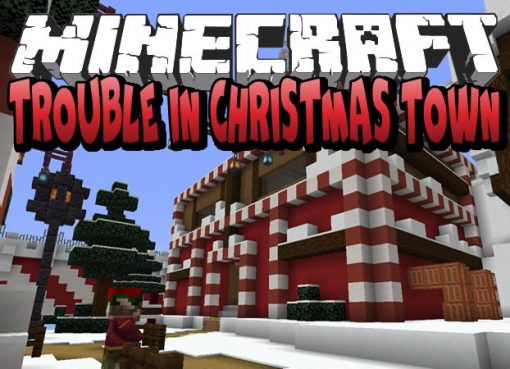 Trouble in Christmas Town Map for Minecraft