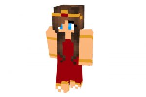 Archery Queen Skin for Minecraft Girl