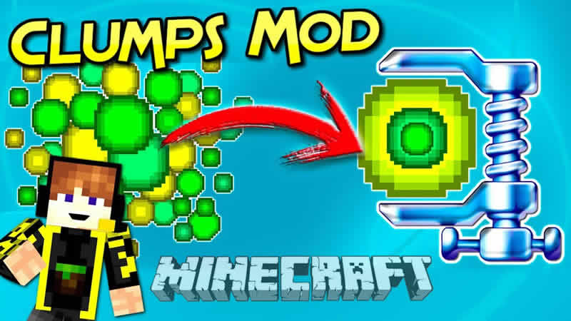 Clumps Mod for Minecraft