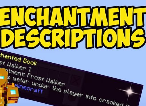 Enchantment Descriptions Mod for Minecraft