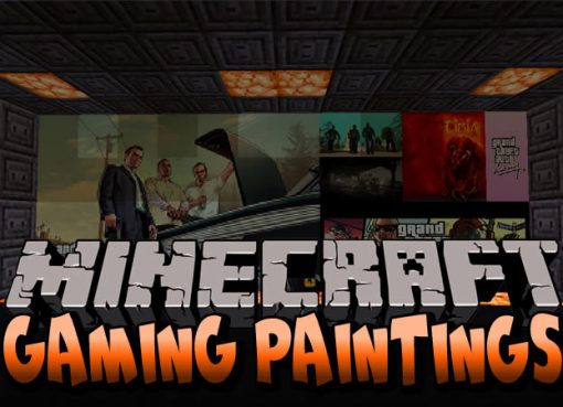 Gaming Paintings Mod for Minecraft