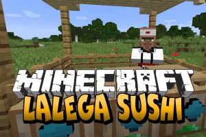 LaLega Sushi Mod for Minecraft