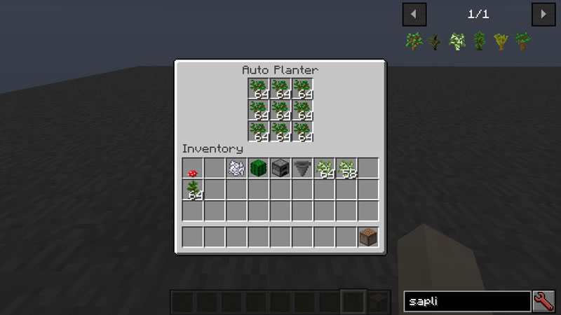 Planting Dirt For Saplings Mod Screenshot