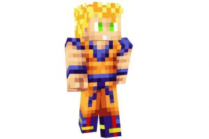 Son Goku (Dragon Ball) Skin for Minecraft