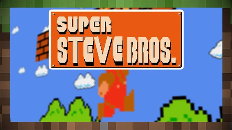 Super Steve Bros Map for Minecraft