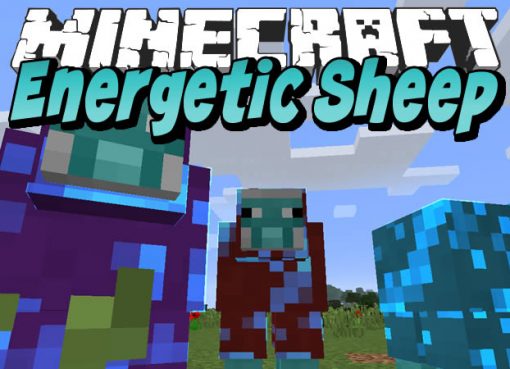 Energetic Sheep Mod for Minecraft