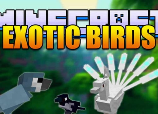 Exotic Birds mod for Minecraft