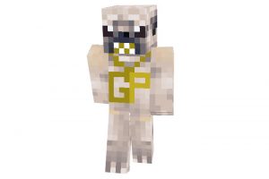 Gangsta Pug skin for Minecraft