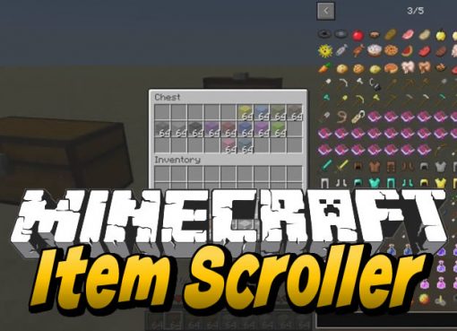 Item Scroller Mod for Minecraft