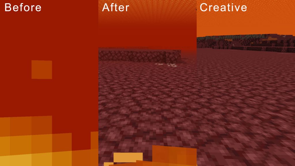 Lava Clear View Mod Screenshot 6