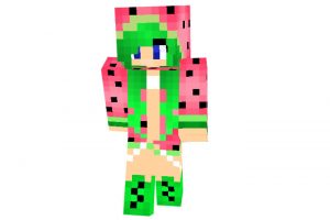 My Watermelon Girl Skin for Minecraft