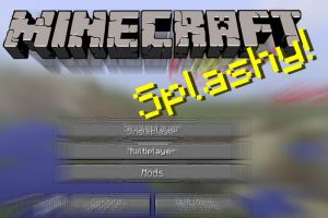 Splashy Mod for Minecraft