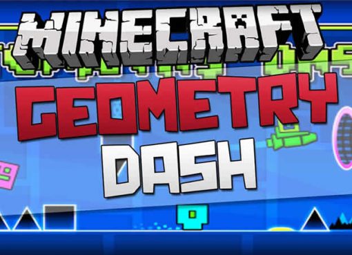 Geometry Dash Map for Minecraft