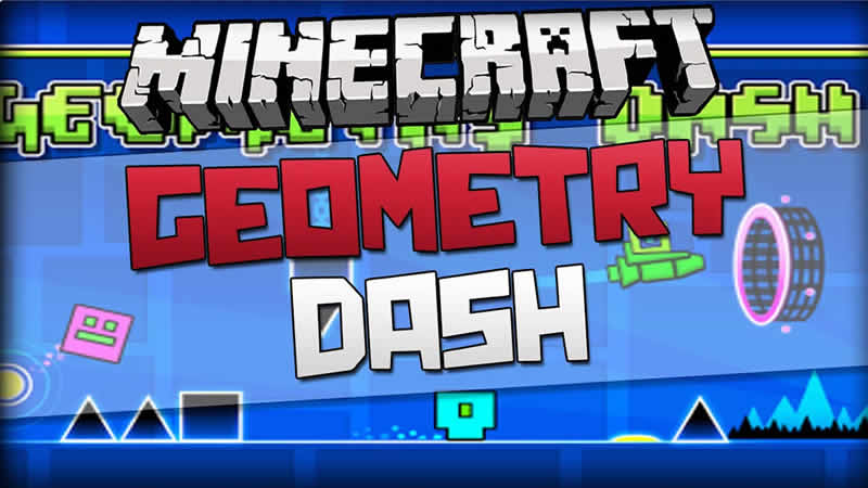 Geometry Dash Map for Minecraft