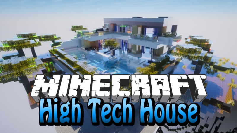 High Tech House Map for Minecraft