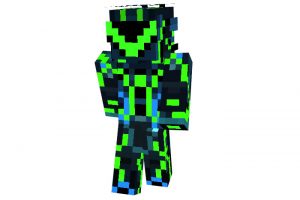 Infected Tron Skin for Minecraft