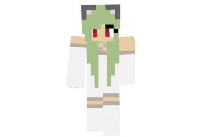 Kawaii Neko Skin for Minecraft Girl