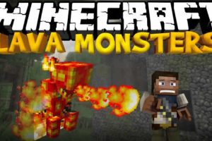 Lava Monsters Mod for Minecraft