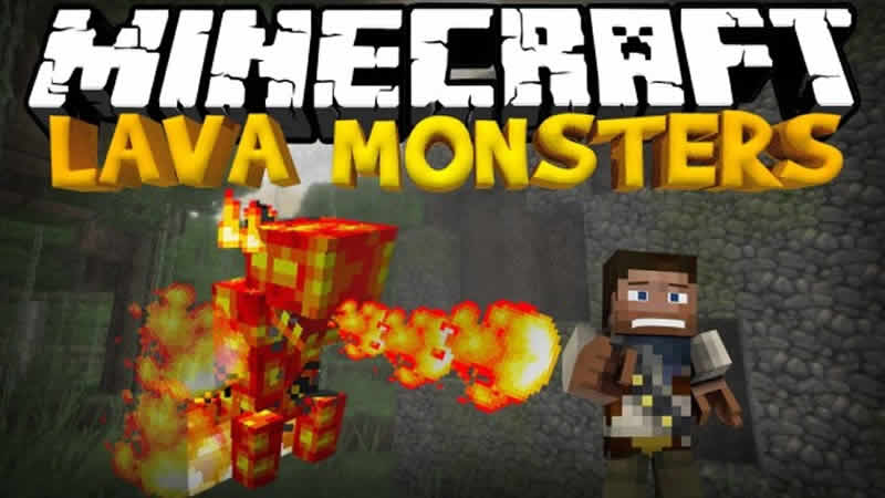 Lava Monsters Mod for Minecraft