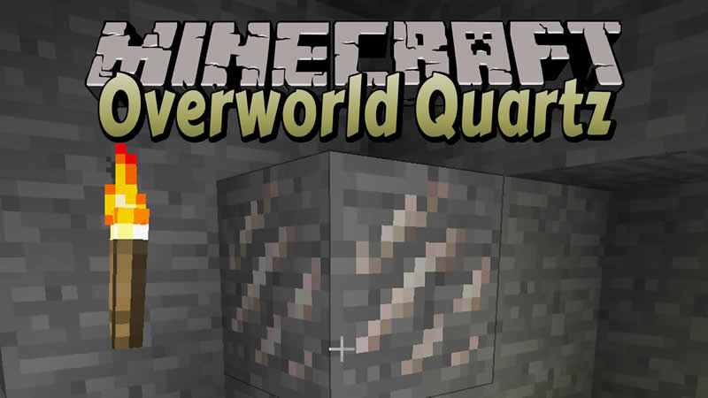 Overworld Quartz Mod for Minecraft
