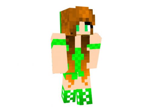 Patties Day Girl Skin for Minecraft