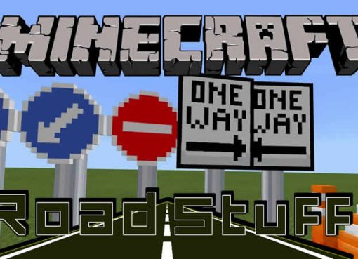 Road Stuff Mod for Minecraft