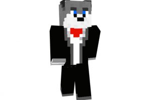The Sexy Husky (Sled Dog) Skin Minecraft
