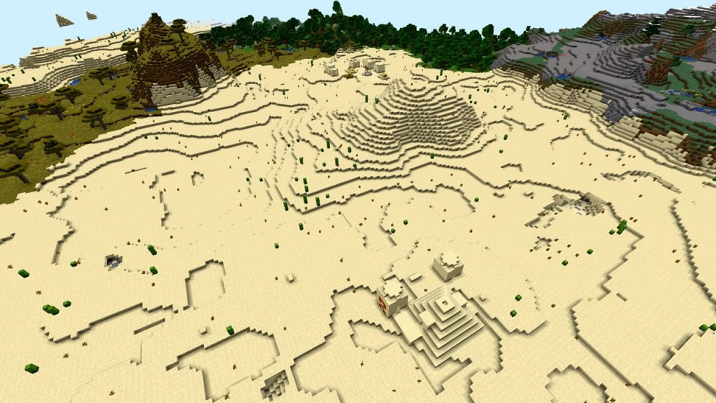 Villages Desert and Jungle Pyramids Seed Screenshot