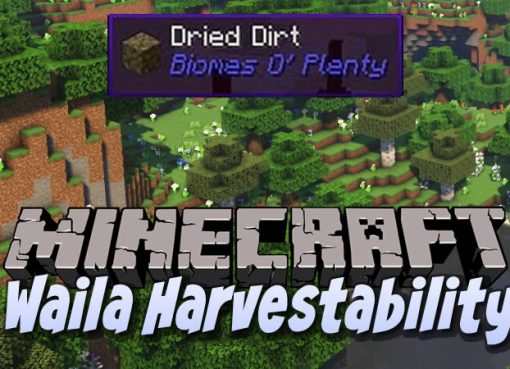 Waila Harvestability Mod for Minecraft