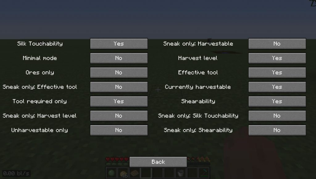 Waila Harvestability Mod Screenshot 2