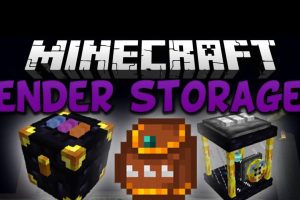 Ender Storage Mod for Minecraft
