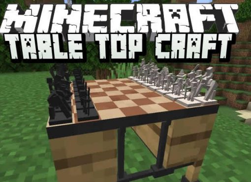 Table Top Craft Mod for Minecraft