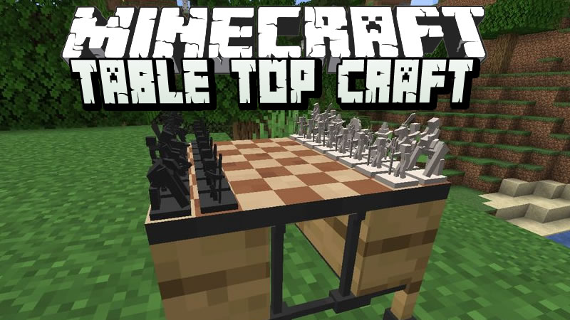 Table Top Craft Mod for Minecraft