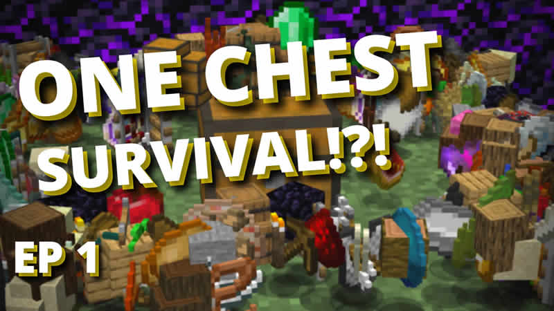 One Chest Survival Map for Minecraft